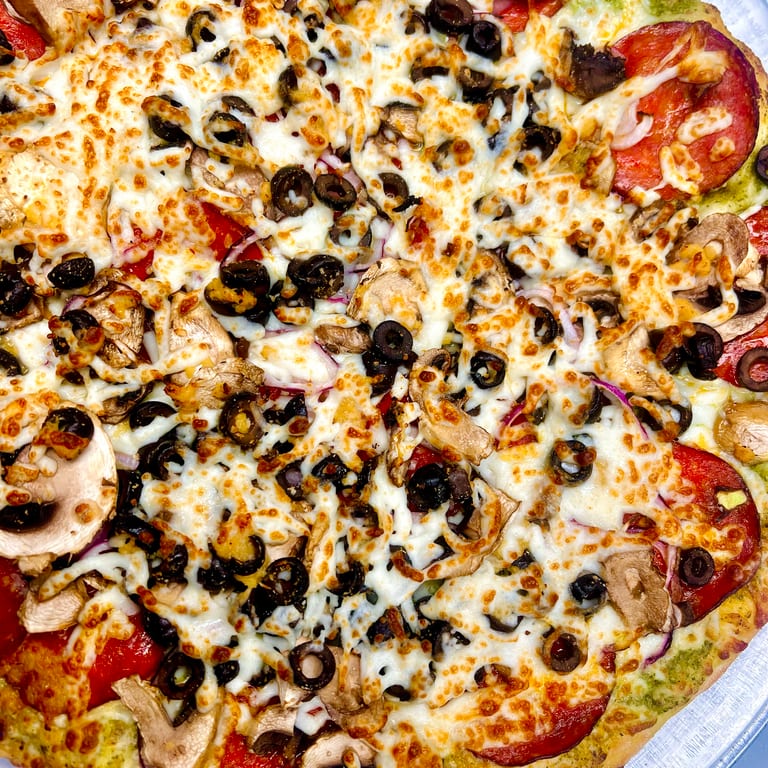 Try our Vampire Slayer Pizza